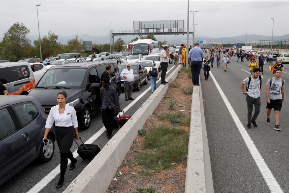 Reacciones en la calle a la sentencia del 'procés'