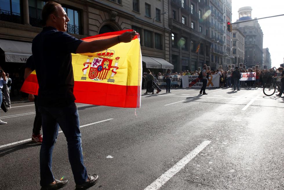 Tras conocer la sentencia del procés se han producido concentraciones y cortes de carreteras como muestra de apoyo a los políticos presos.