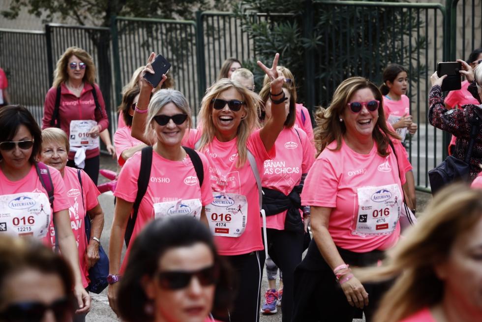 Un total de 13.000 participantes en la Carrera de la Mujer de Zaragoza.