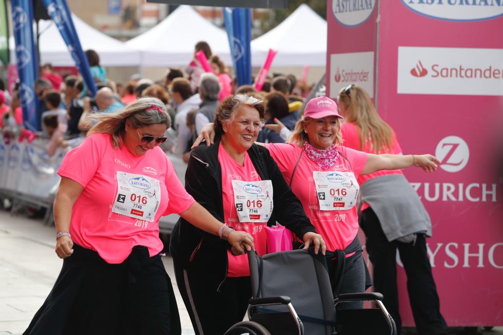 Un total de 13.000 participantes en la Carrera de la Mujer de Zaragoza.