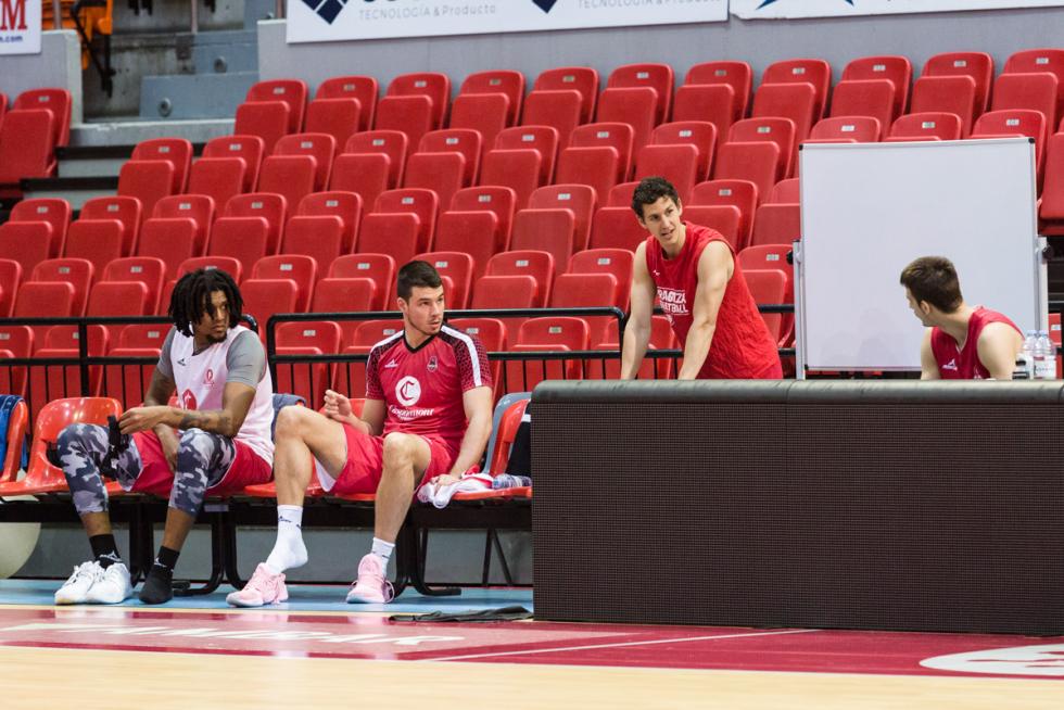 DEPORTES ENTRENAMIENTO DEL CASADEMONT BALONCESTO / 24-10-2019 / FOTO: ARANZAZU NAVARRO
