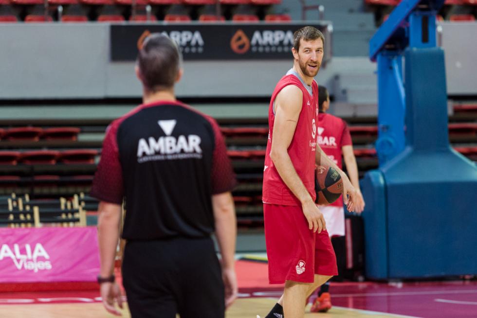 DEPORTES ENTRENAMIENTO DEL CASADEMONT BALONCESTO / 24-10-2019 / FOTO: ARANZAZU NAVARRO