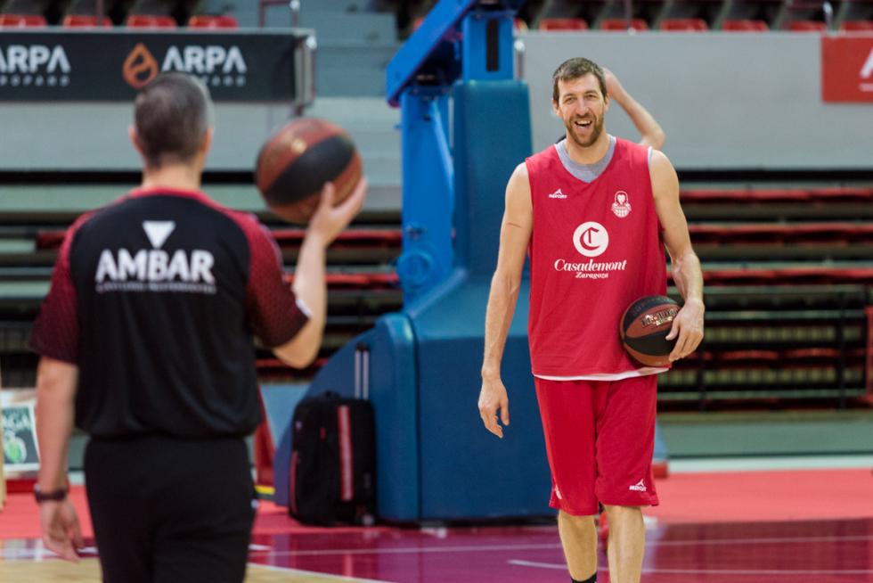 DEPORTES ENTRENAMIENTO DEL CASADEMONT BALONCESTO / 24-10-2019 / FOTO: ARANZAZU NAVARRO