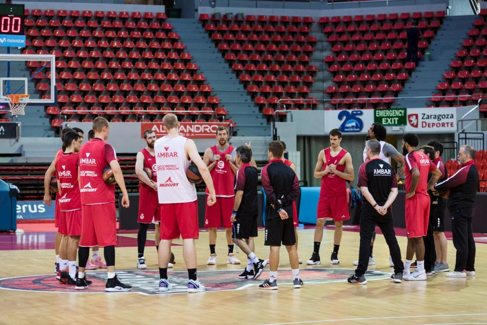 DEPORTES ENTRENAMIENTO DEL CASADEMONT BALONCESTO / 24-10-2019 / FOTO: ARANZAZU NAVARRO