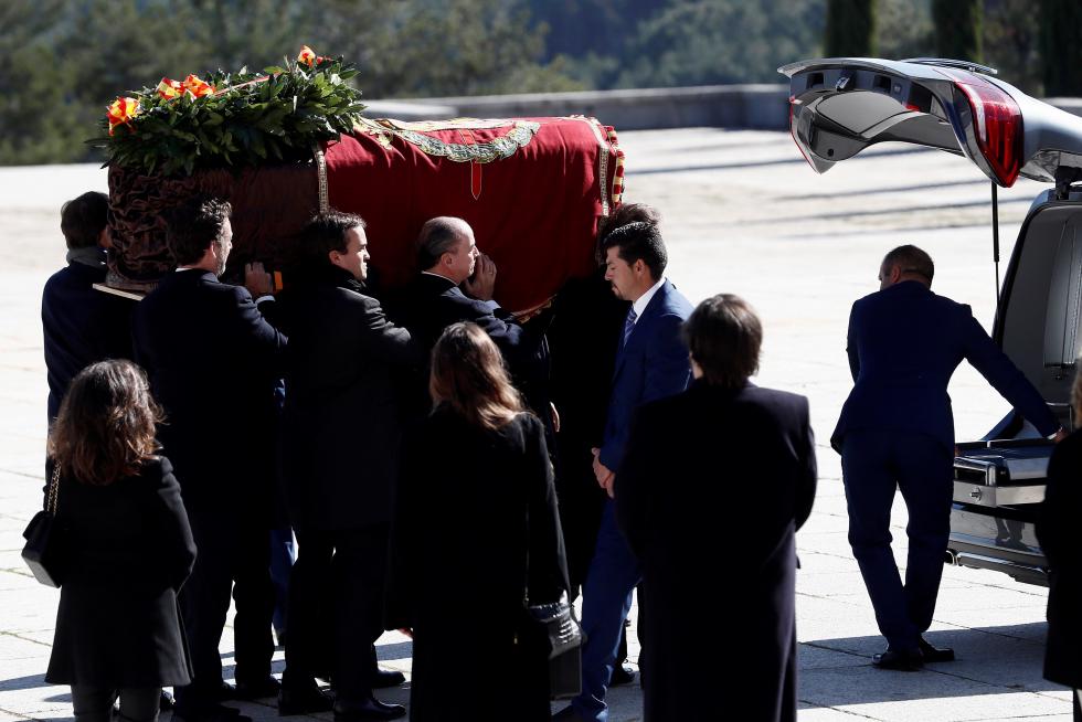 Exhumación de Franco en el Valle de los Caídos
