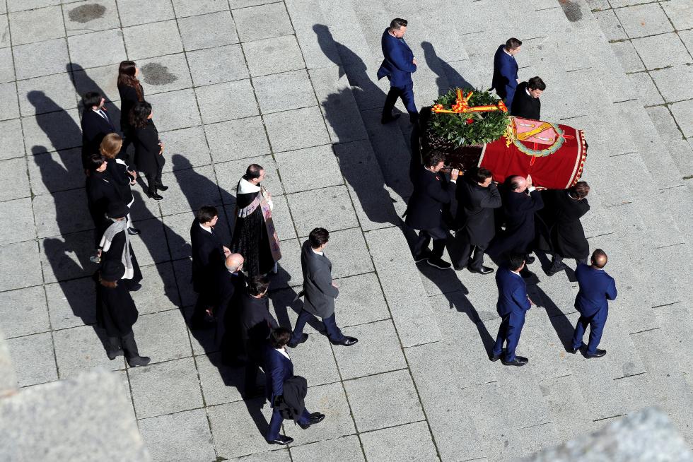 Exhumación de Franco en el Valle de los Caídos