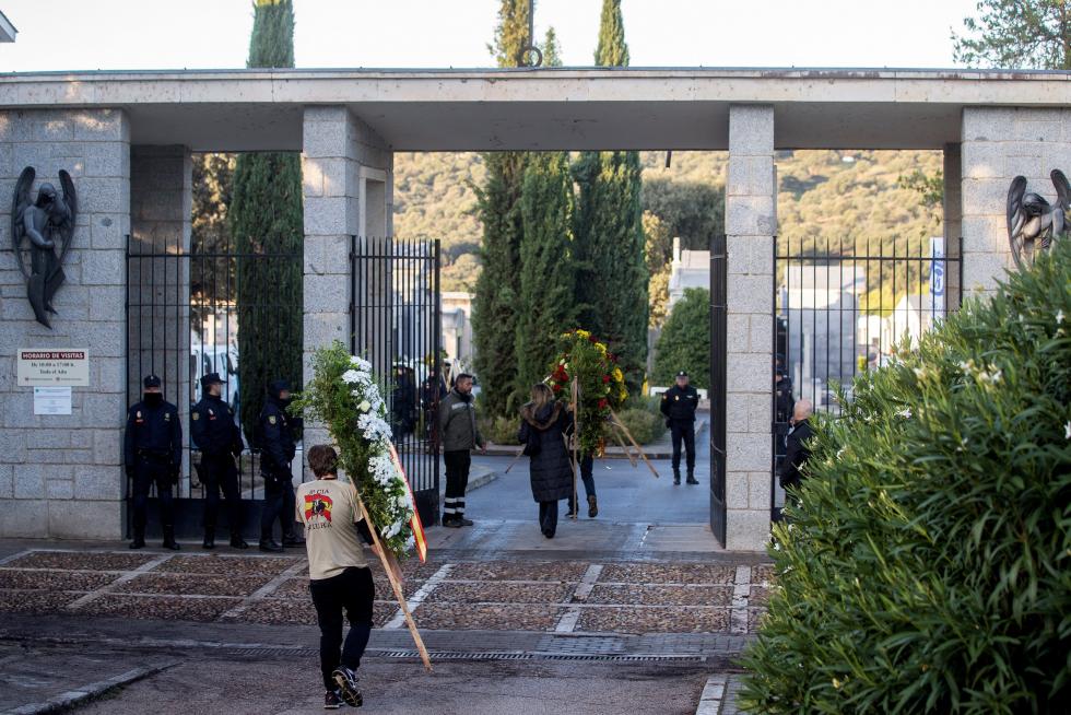 La exhumación de Franco, en imágenes