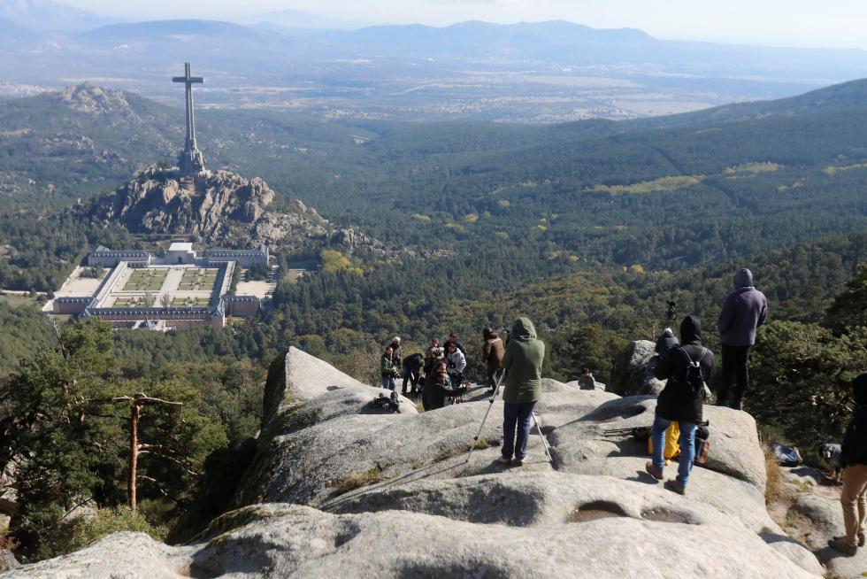 La exhumación de Franco, en imágenes