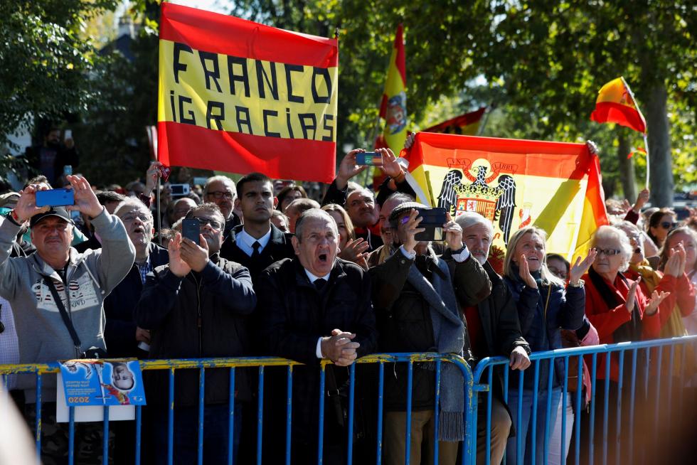 La exhumación de Franco, en imágenes