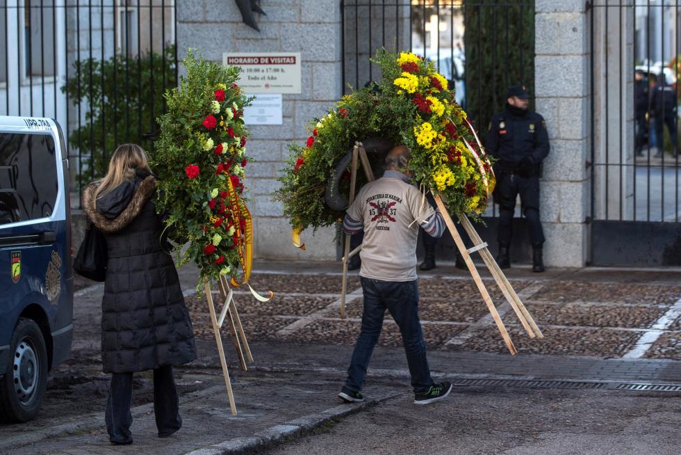 La exhumación de Franco, en imágenes