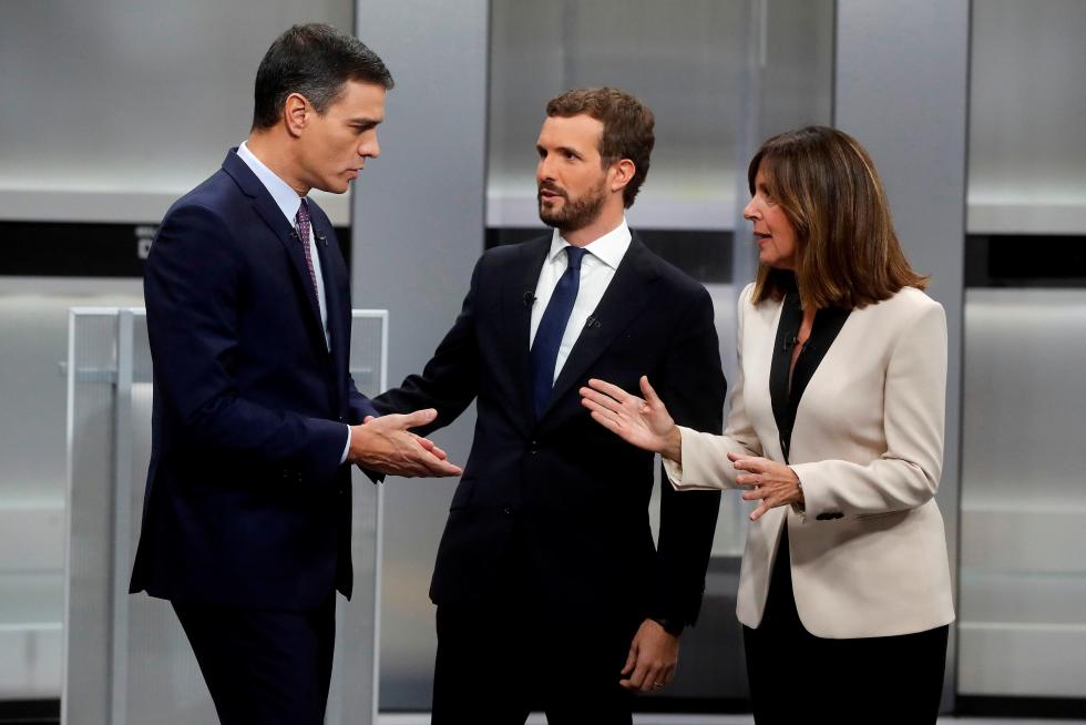Debate a cinco de las elecciones generales del 10 de noviembre