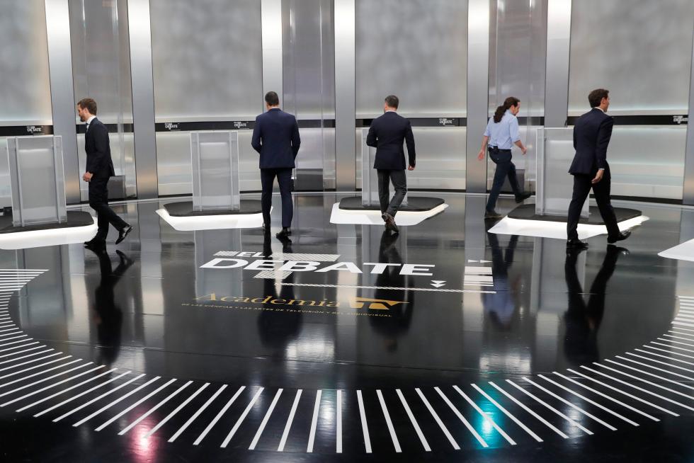 Debate a cinco de las elecciones generales del 10 de noviembre