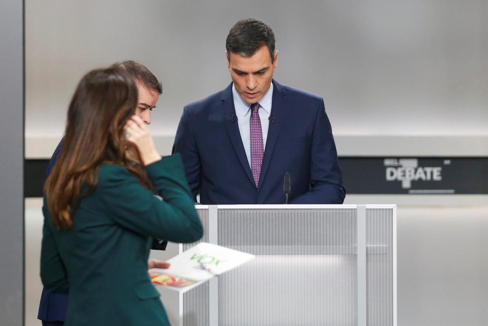 Debate a cinco de las elecciones generales del 10 de noviembre