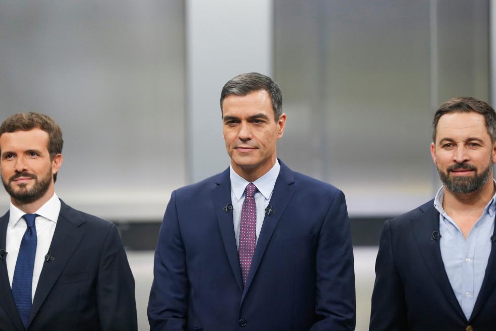 Debate a cinco de las elecciones generales del 10 de noviembre
