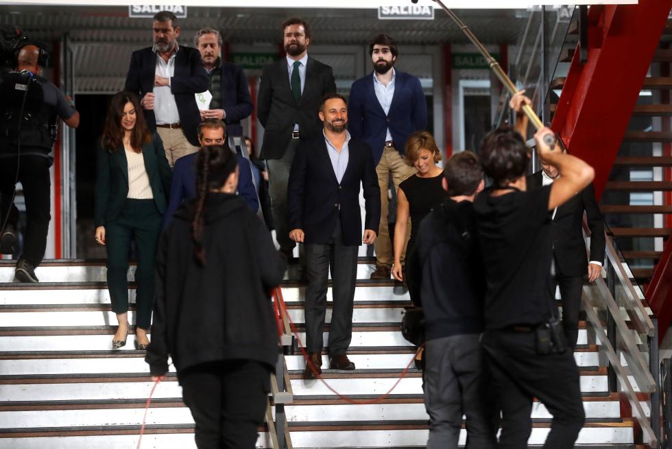 Los líderes políticos comienzan a llega a las instalaciones del debate electoral
