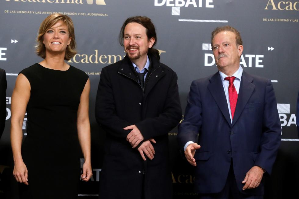 Los líderes políticos comienzan a llega a las instalaciones del debate electoral