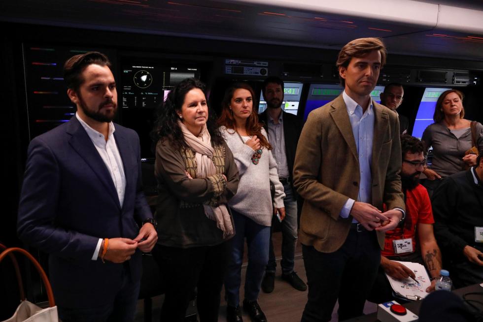 Preparativos del debate a cinco de las elecciones generales del 10-N.