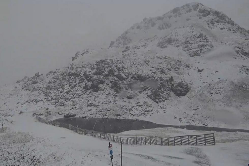 Nieve en la zona de Anayet de la estación de Formigal