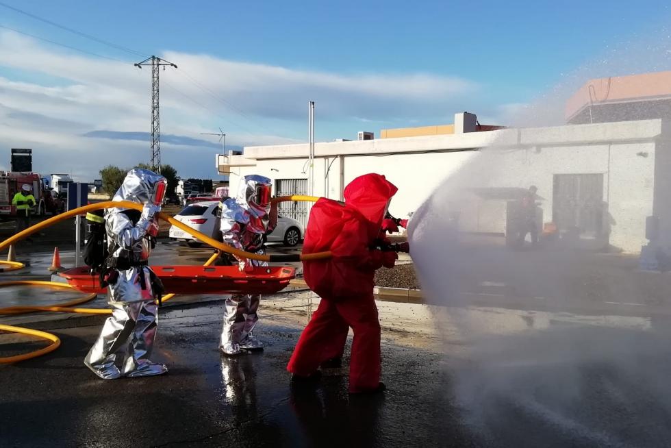 La intervención se ha llevado a cabo por varias dotaciones de Bomberos de Zaragoza