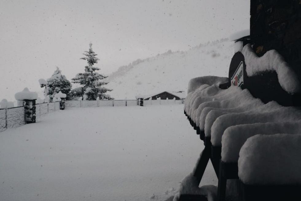 Hasta 35 centímetros de nieve han caído en Formigal