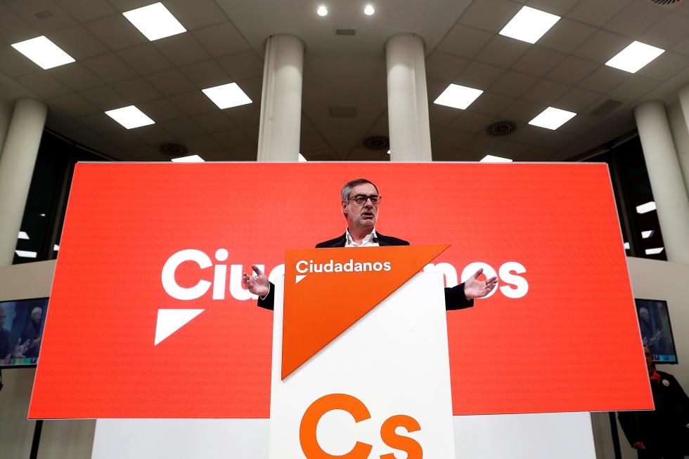 Desolación en la sede de Ciudadanos.