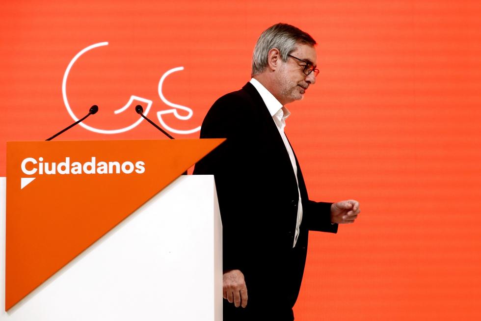 Desolación en la sede de Ciudadanos.