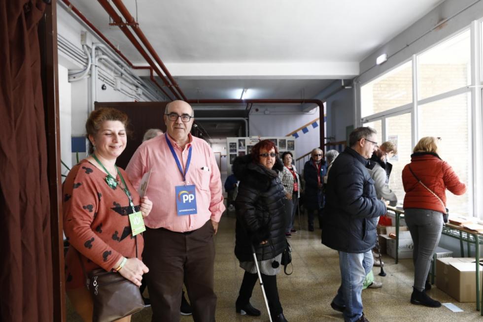 Votaciones en el IES Blecua.