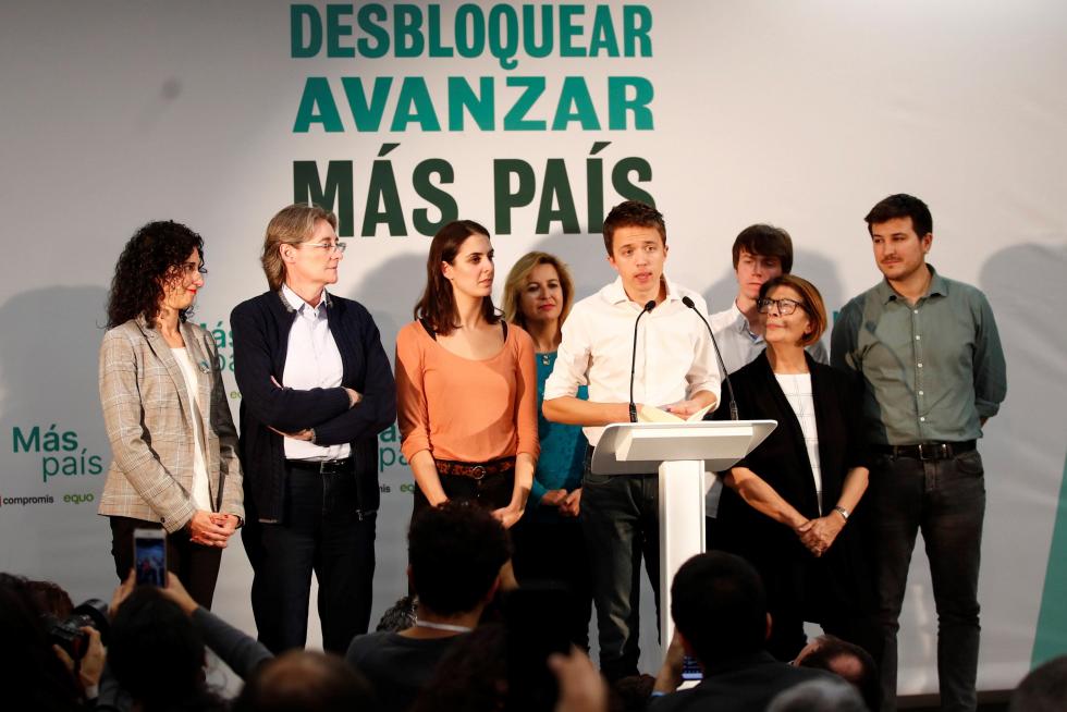 Más País valora los resultados electorales.