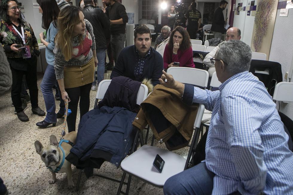 Sede Unidas Podemos en Zaragoza.