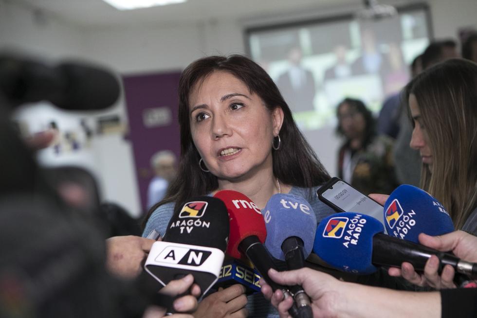 Sede Unidas Podemos en Zaragoza.