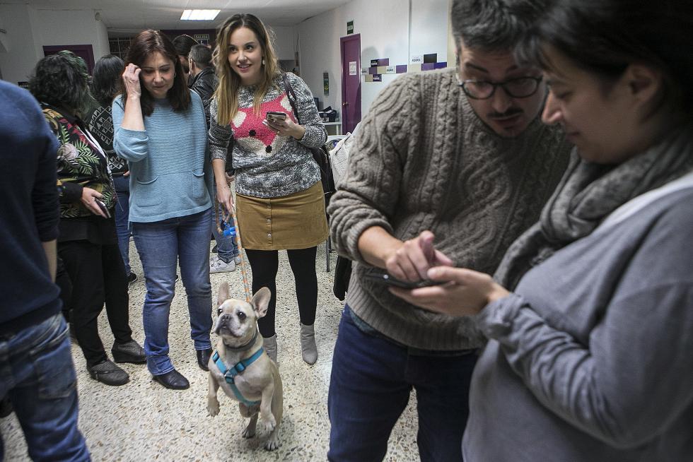 Sede Unidas Podemos en Zaragoza.