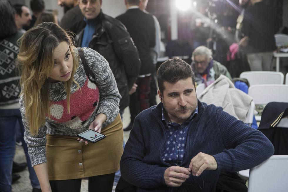 Sede Unidas Podemos en Zaragoza.
