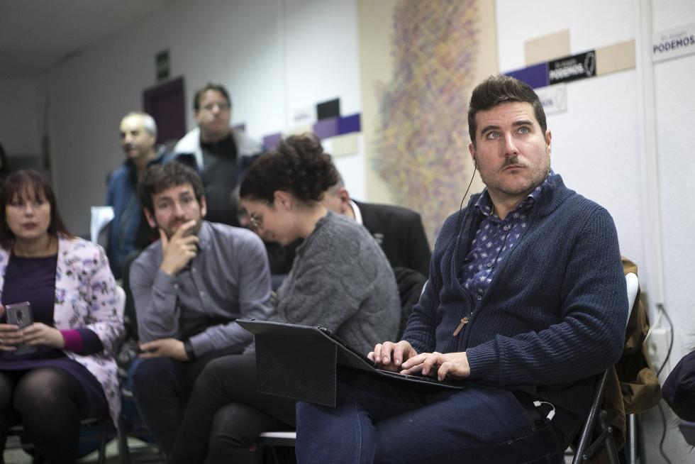 Sede Unidas Podemos en Zaragoza.