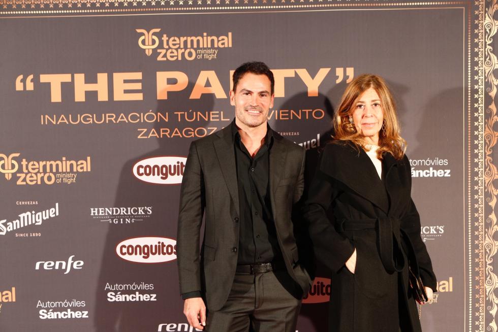 Fiesta de inauguración del túnel de viento en Zaragoza