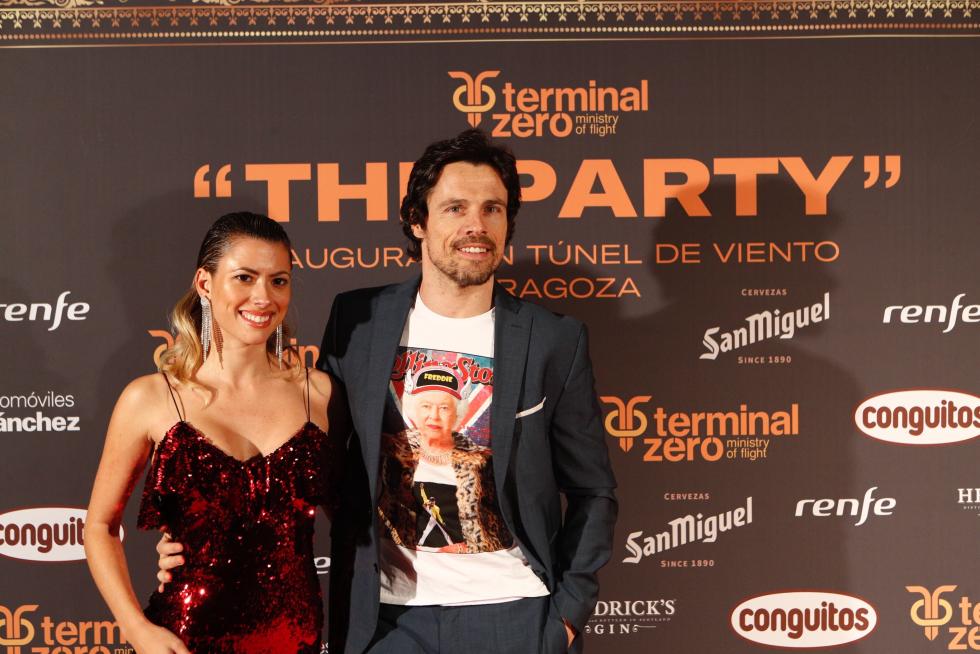 Fiesta de inauguración del túnel de viento en Zaragoza