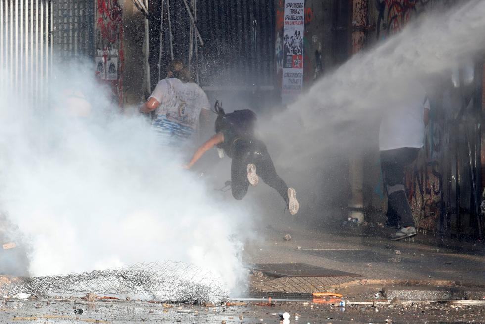 Continúan las protestas en Chile.