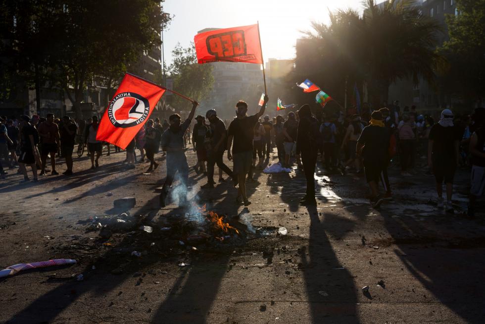 Continúan las protestas en Chile.