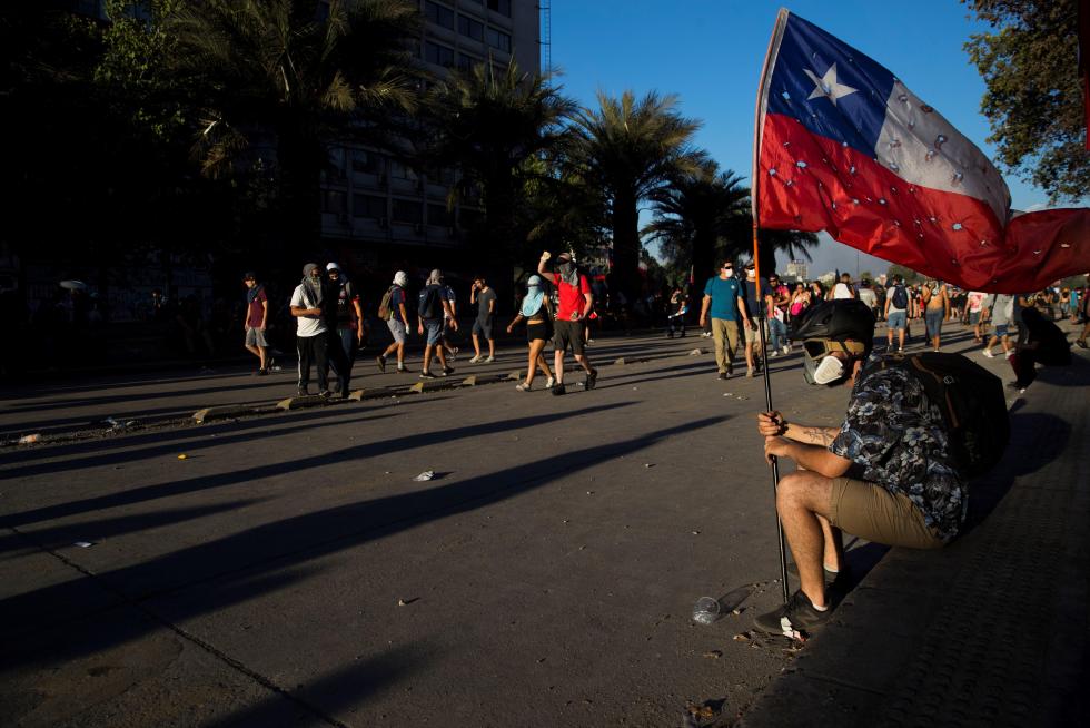 Continúan las protestas en Chile.
