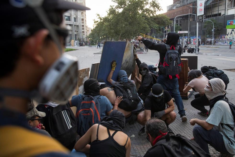 Continúan las protestas en Chile.