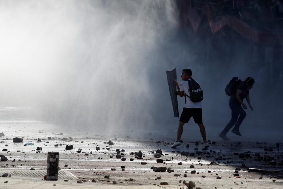 Continúan las protestas en Chile.