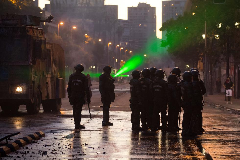 Continúan las protestas en Chile.