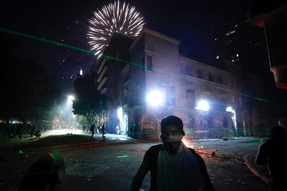 Continúan las protestas en Chile.