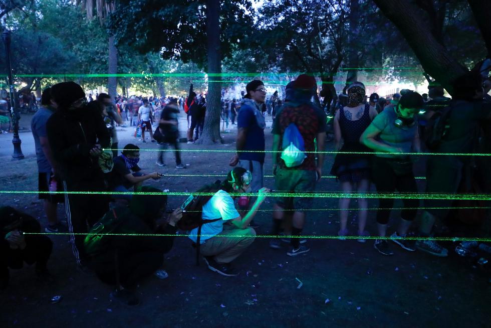 Continúan las protestas en Chile.