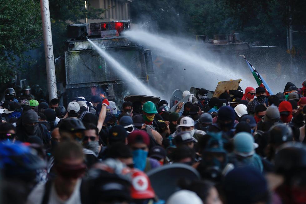Continúan las protestas en Chile.