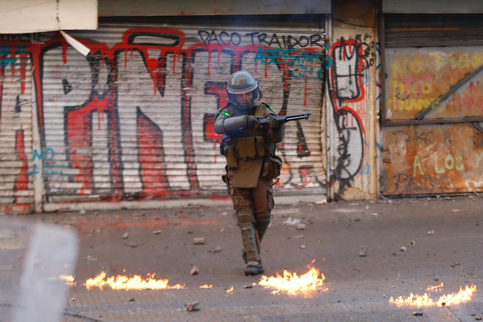 Continúan las protestas en Chile.