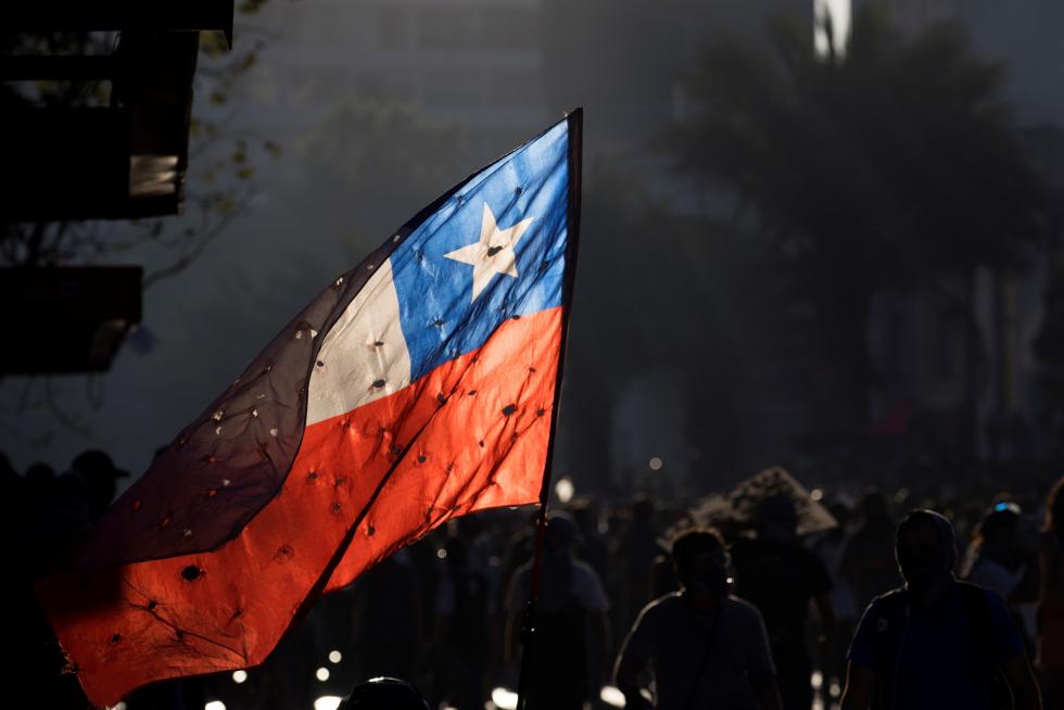 Continúan las protestas en Chile.