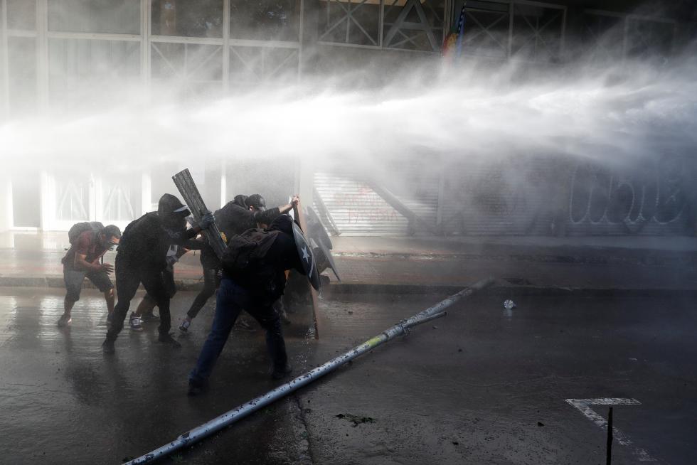 Continúan las protestas en Chile.