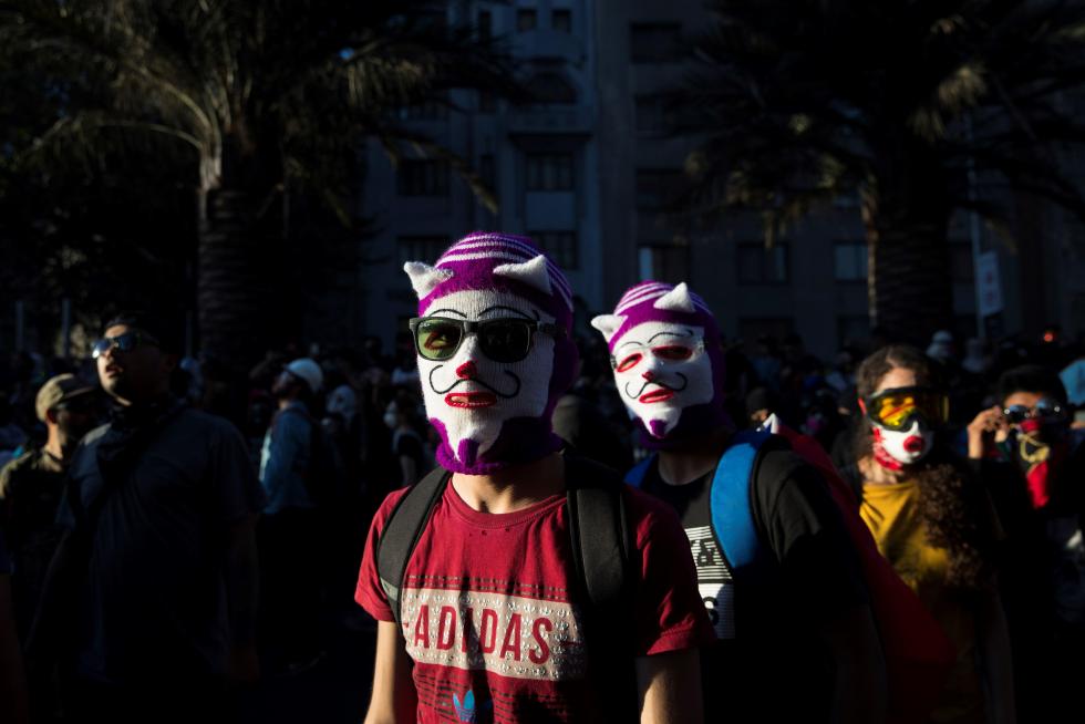 Continúan las protestas en Chile.