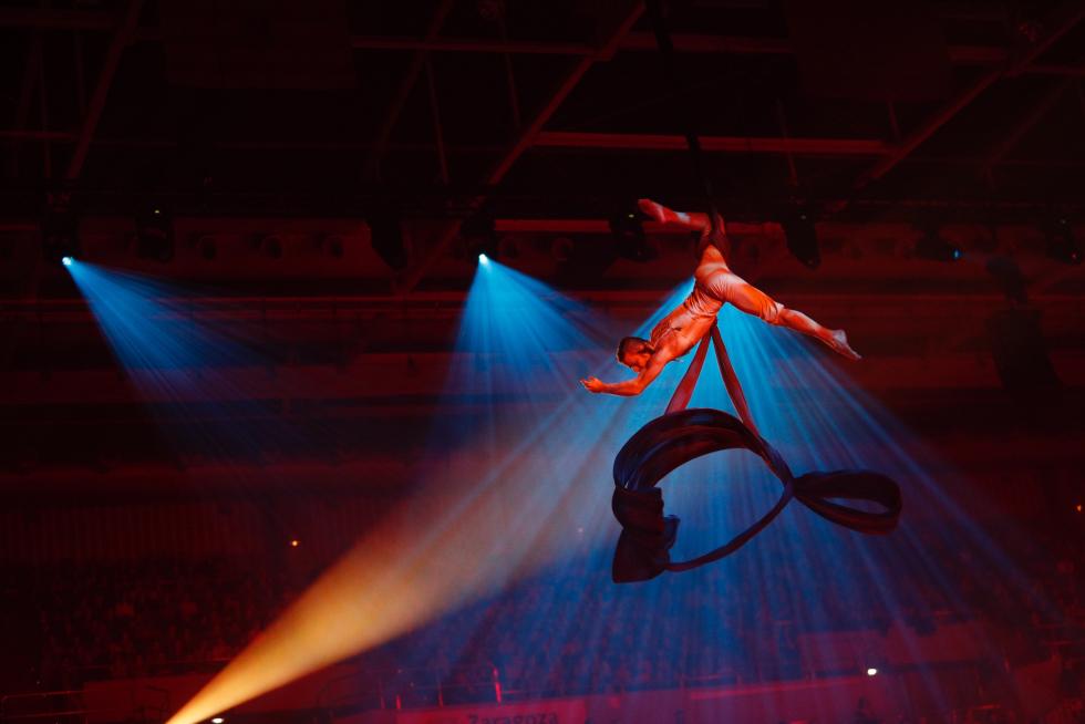 Estreno de 'Revolution on ice' en Zaragoza.