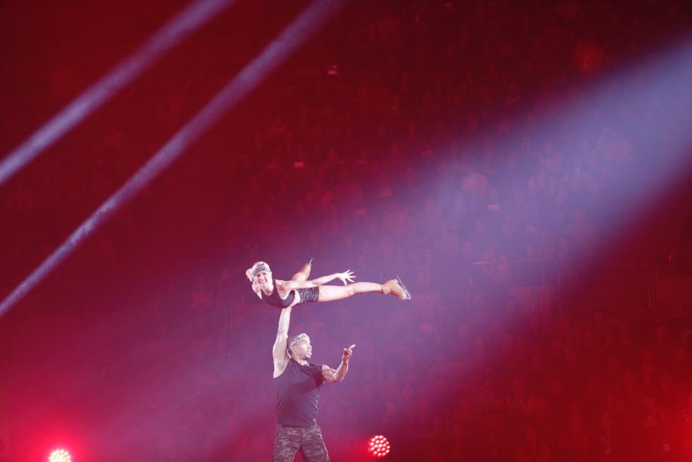 Estreno de 'Revolution on ice' en Zaragoza.